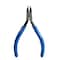 Klein Tools 4 1/4 in Precision Diagonal Cutting Plier Semiflush Cut Narrow Nose Uninsulated D257-4C - alternate 4