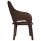 Leisuremod Vivara Collection Modern Dining Chair in Dark Brown VC23DBR - alternate 5