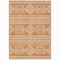 Homeroots 10' X 14' Copper And Ivory Southwestern Washable Indoor Outdoor Area Rug 593665 - alternate 5