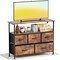 Simple Deluxe TV Stand Dresser for Bedroom Entertainment Center with 5 Fabric Drawers, Storage Organizers Units f 3A88HKCABT5TVRUST - alternate 1