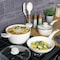 Gibson Home Plaza Cafe 7 Piece Forged Aluminum Cookware Set in Linen 138508.07 - alternate 5