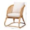 Bali & Pari Niko Bohemian Light Honey Rattan Arm Chair 252-13404-ZORO - alternate 4
