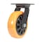 Vestil Polyurethane Swivel Caster 6 In. Diameter x 2 In. Width 836 Lb. Capacity Orange/Black CST-BN-6X2PUP-S - alternate 5
