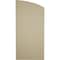Ekena Millwork Smooth 4 Board Joined Board-n-Batten w/Elliptical Top Faux Wood Shutters, 22W x 62H, PR SHUBJL22X62SMPR - alternate 8