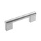 Amerock Versa 3-3/4 inch (96mm) Center-to-Center Polished Chrome Cabinet Pull, 25PK 25VMP3691226 - alternate 1