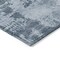 Homeroots 3' X 5' Denim Blue And Silver Abstract Washable Indoor Outdoor Area Rug 602695 - alternate 7