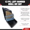 Performance Tool 13 pc. Left Handed Drill Bit Set, M2 Steel, Titanium Coated, Storage Case W9011 - alternate 3