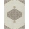 Homeroots 9' X 12' Ivory Beige And Gray Oriental Washable Indoor Outdoor Area Rug 598206 - alternate 4