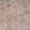 Apollo Tile Lucenza 12x12 in. Clay Beige Matte Recycled Glass Hexagon Mosaic Tile (5.28 sq ft/case) 6PK APLGIO88CLAHEXA - alternate 4