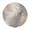 World Rug Gallery Amalfi Contemporary Tropical Floral Indoor/Outdoor Area Rug 8 ft Round Gray 8013GRAY8RND - alternate 5