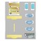 Origin Dispensing Solutions Protective Wear Organizer-Double Gown--Sign Bundle-Beige PS25S02BG - alternate 1