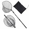 Vevor Fish Landing Net Aluminum Fishing Net Nylon Covered PVC Telescopic Handle DT-002 - alternate 1