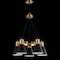 Jonathan Y Apollo 22" 5-Light Metal LED Pendant, Black/Brass Gold JYL6135A - alternate 7