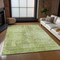 Homeroots 3' X 5' Sage And Green Abstract Washable Indoor Outdoor Area Rug 587296 - alternate 7