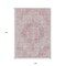Homeroots 9' X 12' Pink Floral Medallion Washable Indoor Outdoor Area Rug 607918 - alternate 7