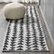 Jonathan Y Aisha Moroccan Triangle Geometric Cream/Black 2 ft. x 8 ft. Runner Rug MOH206A-28 - alternate 1