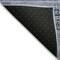 Homeroots 3' X 5' Blue And Charcoal Striped Washable Indoor Outdoor Area Rug 631485 - alternate 5
