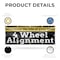 Signmission 4 Wheel Alignment, 48 Inch x 120 Inch, Vinyl Banner B-120-30451 - alternate 3