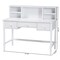 Baxton Studio Archwood Writing Desk with Hutch 266-14492-ZORO - alternate 7