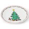 Peanuts Xmas 8 Piece 10.5 Inch Round Stoneware Dinner Plate Set in White 750123710M - alternate 3