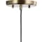 Jonathan Y Bleecker 7.75" Metal/Glass Globe LED Pendant, Clear/Brass JYL9528C - alternate 9
