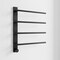 Edendirect 4-Bars Stainless Steel Wall Mounted Electric Towel Warmer Drying Rack Towel Heater in Black ZR-EB04BL2003 - alternate 3