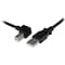 Startech.Com 2m USB 2.0 A to Left Angle B Cable - M/M USBAB2ML - alternate 1