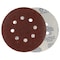 Gator Finishing 5" Red Resin Random Orbit Sander Hook and Loop Discs, 40 Coarse Grit Remove 4347 - alternate 7