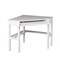 Homeroots 48" White Solid Wood Corner Writing Desk 402031 - alternate 3
