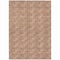 Homeroots 10' X 14' Copper And Beige Geometric Washable Indoor Outdoor Area Rug 595030 - alternate 3