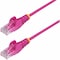 Startech.Com 7FT PINK SLIM CAT6 ETHERNET CABLE, SNAGLESS, 100W POE, UTP, LSZH, 28AWG BARE COP N6PAT7PKS - alternate 1