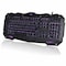 Imicro Cobra 110Key Wired USB LED Backlit Gaming Keyboard, Black IM-KBCOBV8 - alternate 1