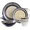 Elama Desert Sand 16 Piece Stoneware Dinnerware Set ELM-DESERTSAND16 - alternate 1