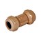 Everflow Coupling Fitting with Packing Nut, Brass, 3" Length 1-1/2"Compression BRCS0112-NL - alternate 1