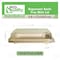 Ecoquality 1.0L Compostable Natural Sugarcane Bagasse With Lid Small Take Out Sushi Tray, 100PK EQ1LSUSHIWL-100 - alternate 6