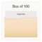 Pendaflex Manila File Folders, 1/2-Cut Tabs: Assorted, Legal Size, 0.75" Expansion, Manila, 100PK 1007052 - alternate 5