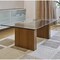 Fab Glass And Mirror 32in x 24in Rectangle 3/8in in Thick Tempered Pencil Edge Polish Touch Corners Glass Table Top 32x24RECT10THPETE-T - alternate 4