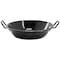 Oster Castillo 9.5 Inch Enameled Steel Paella Pan in Speckled Black 143755.01 - alternate 1