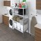 Amgood 4 Tier Galvanized Steel Dry Storage Unit. 24 in. x 43 in. x 72 in. 4GS-2443-Z - alternate 5