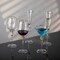 Dinewares 4 Piece Premium Clear Stem Crystal Martini Glasses with Gold Rim and Diamond-like QI004760.SI.4 - alternate 6
