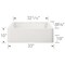 Blanco Ikon SILGRANIT 33in Single Bowl Apron-Front Farmhouse Sink - White 401899 - alternate 4
