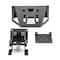 Warn 2024 Polaris RZR XP 1000 Winch Mount Powder Coated Black Steel 110940 - alternate 2