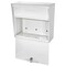 Mail Boss Metro Locking Wall-Mount Mailbox, Alpine White, 14/16-Gauge Steel 805940 - alternate 7