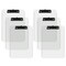 Davis Group Plastic Clipboard, Flat Clip, Clear, 6PK 4833-95-06 - alternate 1