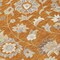 Homeroots 3' X 5' Copper Green And Gray Floral Washable Indoor Outdoor Area Rug 597842 - alternate 6
