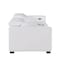 Homeroots 93in White and Brown Leather Power Reclining Loveseat With Storage 720543 - alternate 5