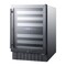 Summit 24in Wide Built-In Wine Cellar SWC532BLBISTCSS - alternate 5