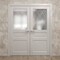 Sartodoors Interior Solid French Double Doors 64 x 80 inches, Ego 5011 Painted White Oak, Wood Interior Solid EGO5011DD-PWO-64 - alternate 4