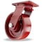 Hamilton Spinfinity Maintenance-Free Kingpinless ZFFM Series Swivel Caster, 8" x 3" Cast Iron Metal Wheel S-ZFFM-83MB - alternate 1