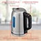 Brentwood Industries 1500 Watt Stainless Steel 1.7 Liter Electric Kettle with 5 Temperature Presets in Silver KT-1796DS - alternate 6